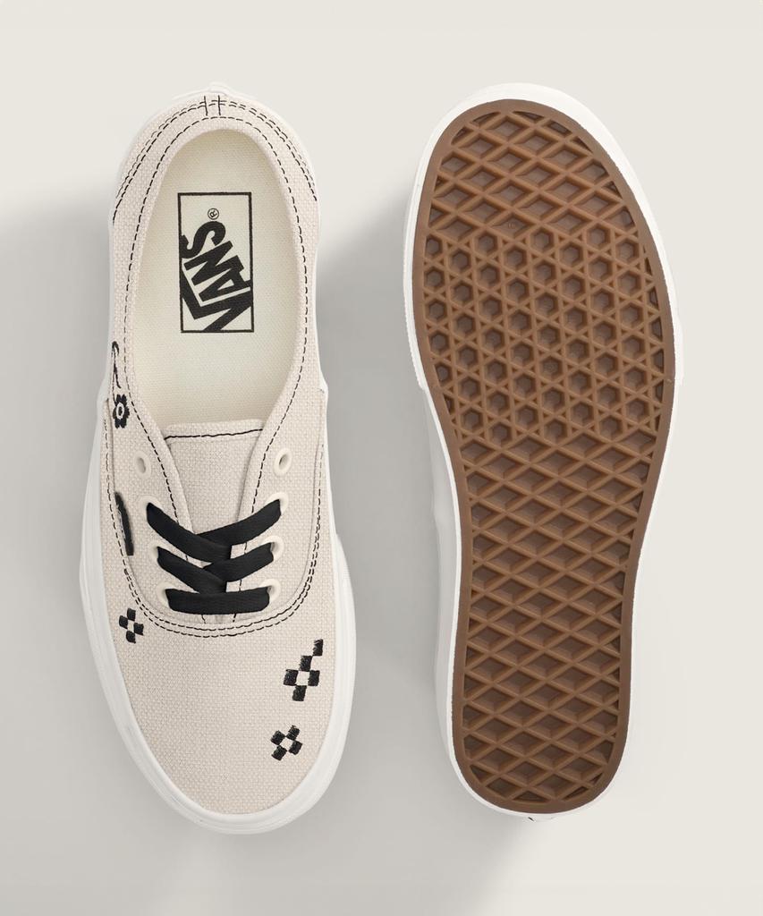 Vans Authentic - Вышитый Кремовый: Черный / Vn000D6Ge4O1