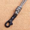 1PC  Keychain Paracord Military Braided Nylon Lanyard With Plastic Buckle High Strength Parachute Cord Camping Equipment Kit