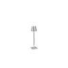 Lampe De Table LED - Zafferano - Poldina Pro Micro - Rechargeable - Dimmable - Chrome Poli