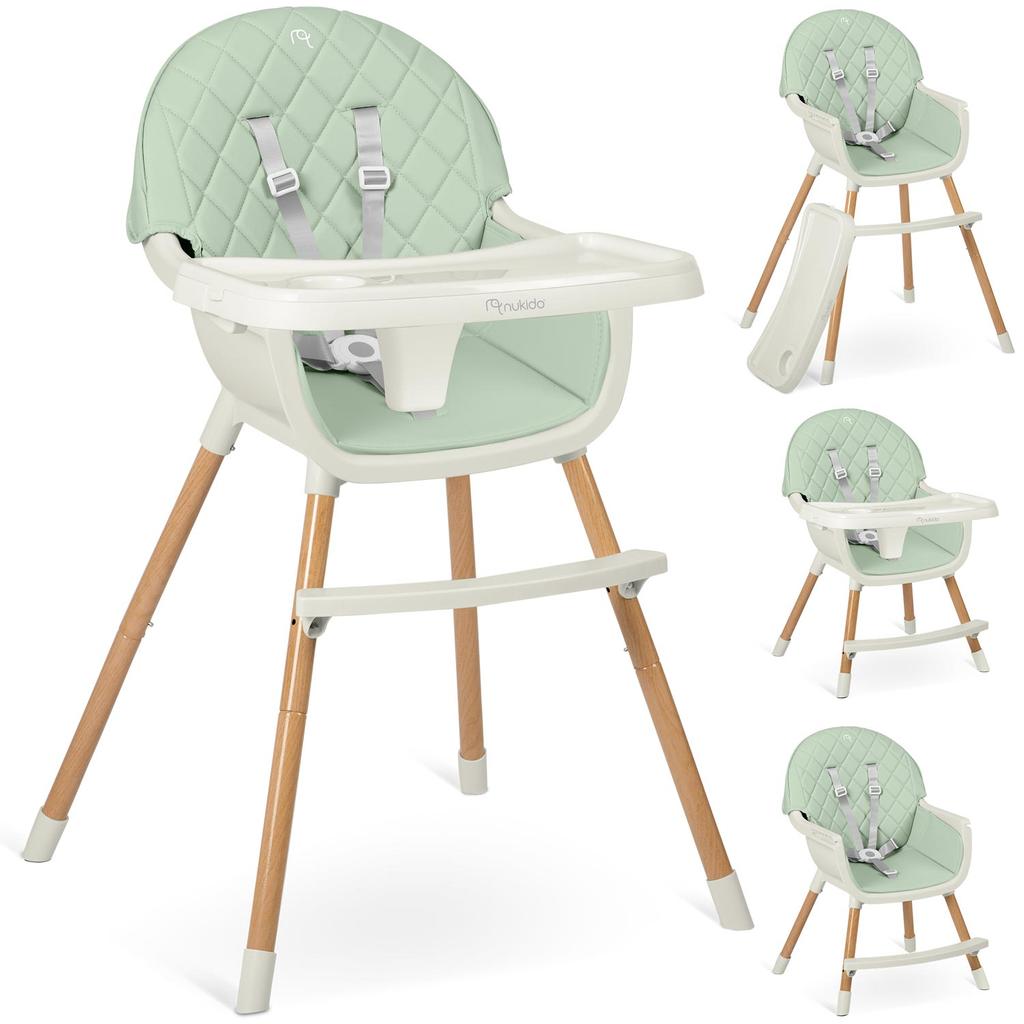 Nukido Lilo Mint Highchair