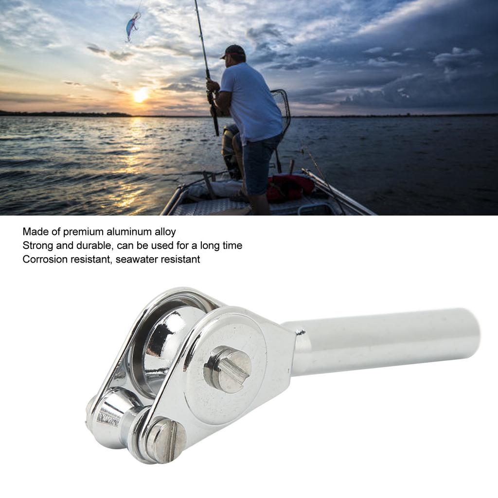 Double-pulley guide rings, lure guides, boat rod anchor rod/iron plate rod/sea rod accessories, fishing rod pulleys/roller tips