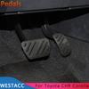 Чехол на автомобильные педали для Toyota CHR C-HR 2016-Harrier Fortuner Innova Sienta Hilux Revo педаль тормоза акселератора