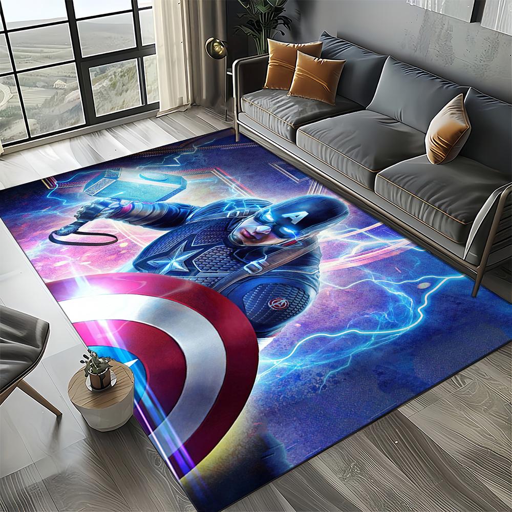 3D Marvel 27 Стиль Веном Капитан Супергерой Ковер Коврик для Спальни Гостиной Дома Украшение Дивана, Детский Большой Декор Напольный Коврик HD