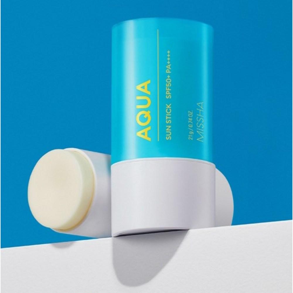 MISSHA Солнцезащитный крем All Around Safe Block Aqua Sun Stick SPF50+ PA++++, 21 г, 3 шт.