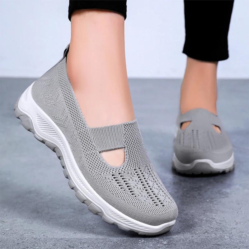 Весенние и осенние новые женские туфли 2025 года на платформе, популярные товары, удобная женская обувь для работы, женская обувь на плоской подошве