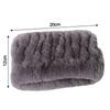 Elastic Rabbit Fur Scarf Multicolour Fur Collar Neck Creative Rex Rabbit Fur Scarf  Gift