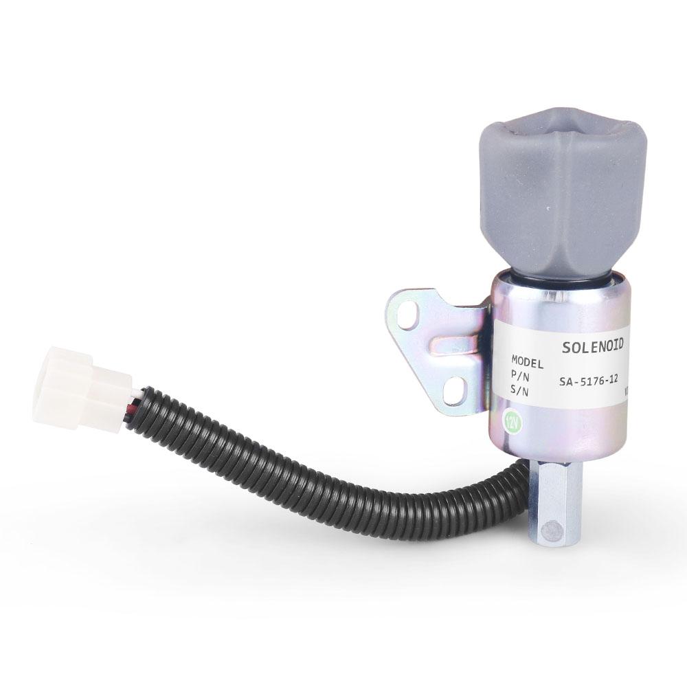 Электромагнитный клапан SA-5176-12 отключения подачи топлива для Kubota D722 D902 Z482 1756ES-12SUC5B1S5 SA-5176