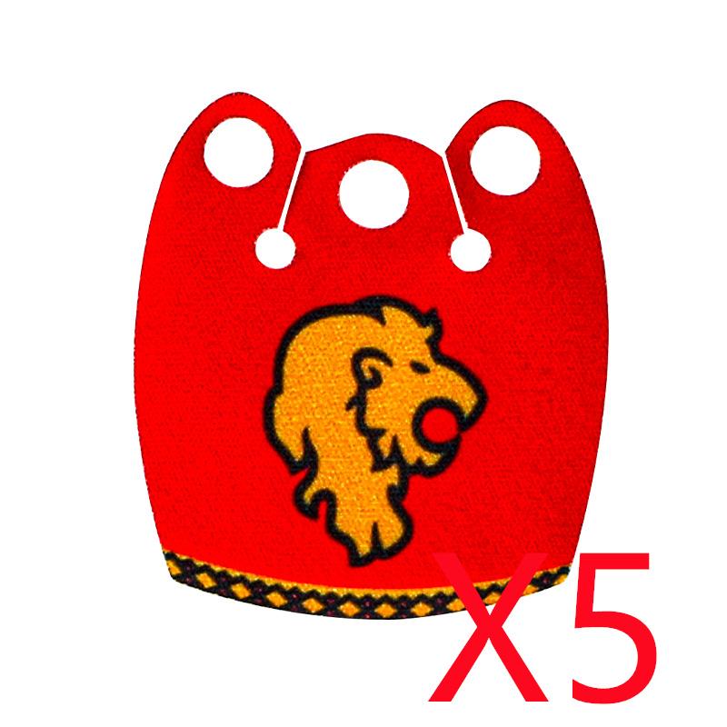 MOC Средневековые Военные Строительные Блоки Мини Кирпичики Фигурки Воинов Подарки Красочная Накидка с Принтом Доспехи Щит Аксессуары Игрушка Сделай Сам