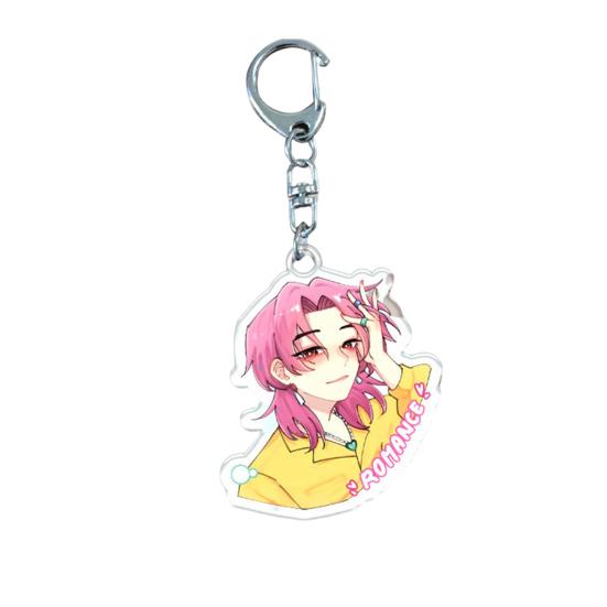 Брелок Охотники на ведьм Yousheng Богатая детализация персонажей Легкий портативный брелок Яркий цвет Аниме девушка Шарм Держатель для ключей