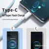 Быстрый зарядный кабель Type-C 6A для Huawei Mate40Pro/60, Honor, Vivo, Xiaomi, Oppo