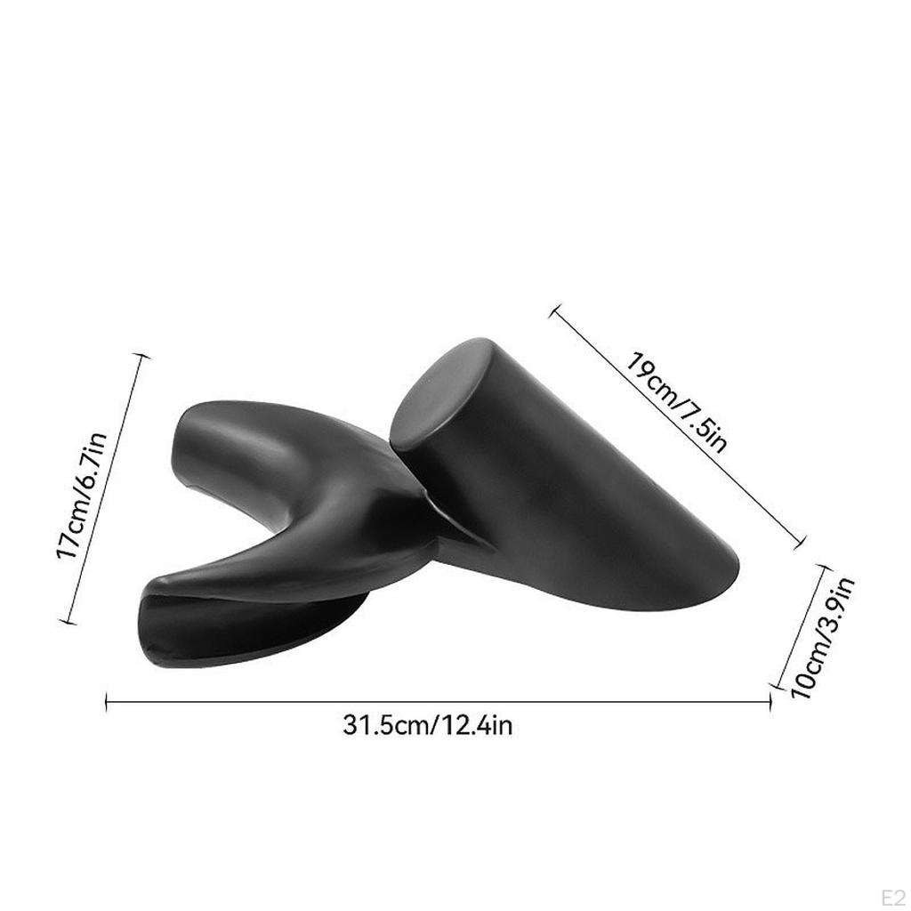 Shampoo Bowl Head Rest Ergonomic Silicone Comfortable Replacement Salon Neck Cushion Sink Pillow for