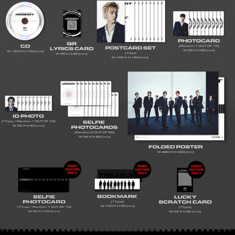 Treasure   Reboot  2-й Полноформатный Альбом  Версия с Фотобуком. 