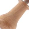 Coffee Tamper Ergonomic Beech Wood Coffee Powder Tamper Tool with Flat Base for Home Coffee Shop