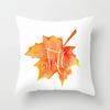 Осенний кленовый лист Велосипед Кабинет Наволочка Офис Гостиная Дом Наволочка Автомобиль Украшения