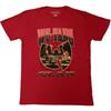 WuTang Clan T Shirt Brick Wall Band Logo new Official Unisex Red