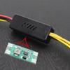 Кабель-адаптер питания 8PIN для видеокарты на Sata с платой-конвертером понижения и стабилизации напряжения