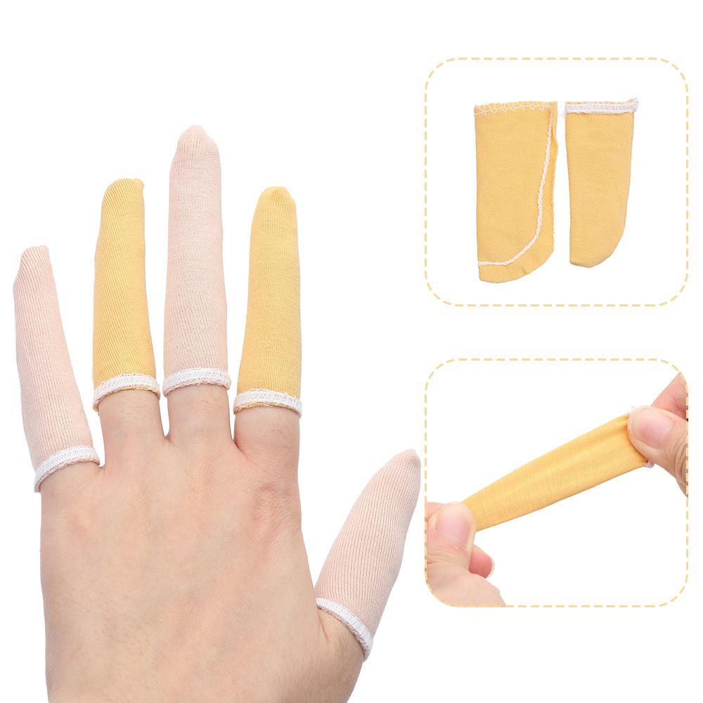 Household Breathable Fingertips Protector Gloves Picking Finger Cover Finger Cots Finger Covers