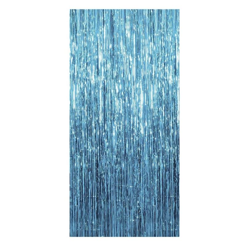 Металлический мишурный занавес Фотобудка Дверные подвесные стримеры Фон День рождения Свадьба Девичник Украшение