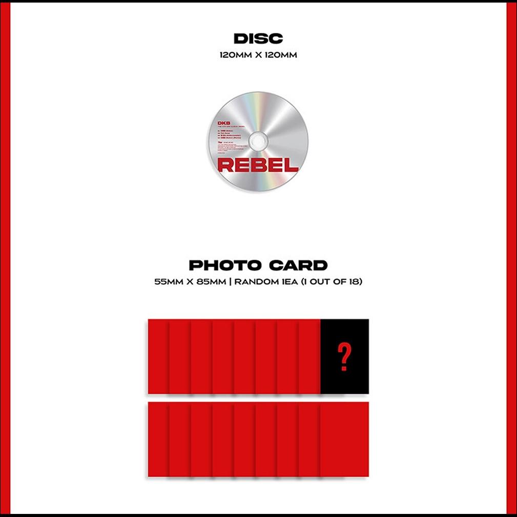 DKB - REBEL / 3rd Mini Album