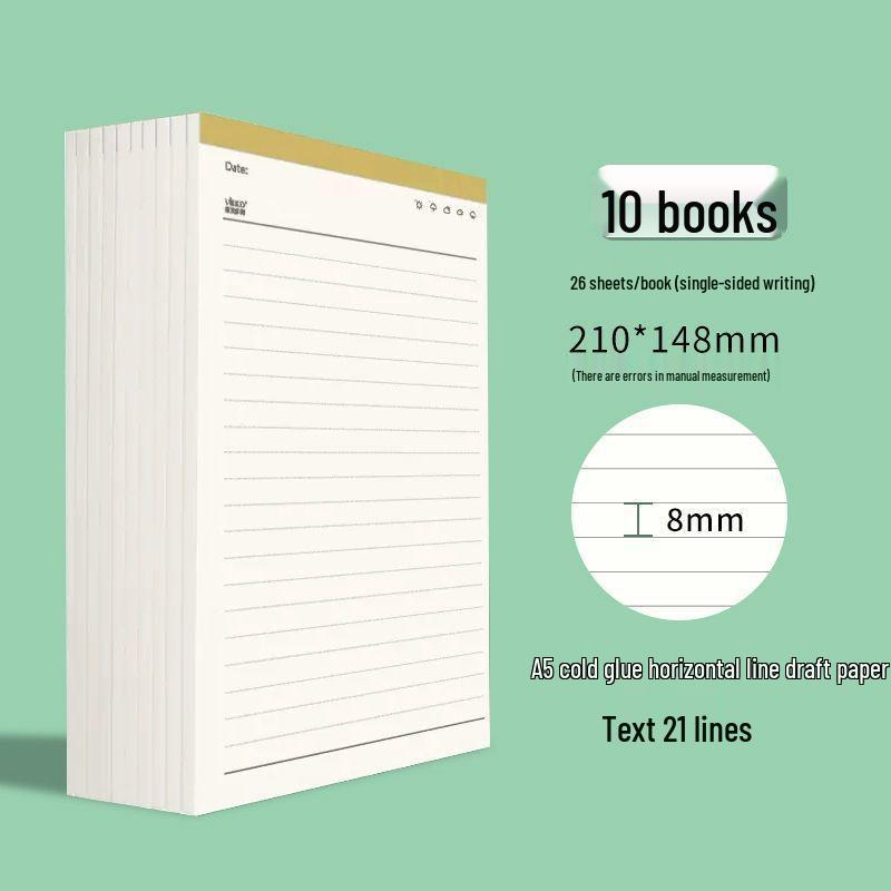 Черновики для аспирантских экзаменов, студентов университетов и старшеклассников, 2000 листов, черновик формата А4, чистая бумага для расчетов формата B5.