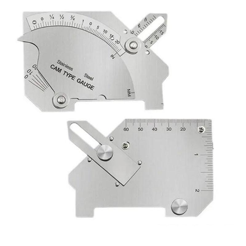 Прецизионные мостовые кулачковые калибры Многофункциональные сварочные калибры Четкая шкала для измерения усиления сварного шва и длины катета