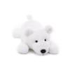 Apricot Lamb Sleeping Polar Bear Plush Toy for Kids, Soft and Cute, Fluffy Sleeping Polar Bear for Girls and Boys, 25cm