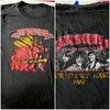 1982 KROKUS Tour Black Short Sleeve Cotton T-shirt Unisex S-4XL