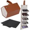 Interior Eyeglass Storage Sunglasses Multiple Glasses Storage PU Leather [SYALEO] Coordinator-Supervised Case, Storage, Storage, Wall-Mounted,