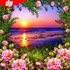 Diamond Painting Landscape 5D DIY Diamond Embroidery Flower Mosaic Paint