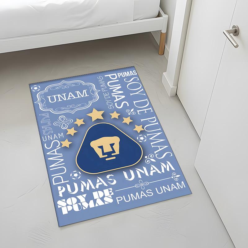 Pumas UNAM (5) Rug Suitable For Living Rooms Bedrooms Computer Rooms Dining Areas And Placement Under Tables And Chairs Also An Ideal Choice For Offic
