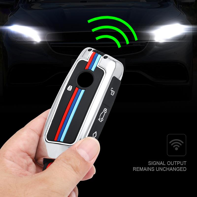 Для BMW X1 U11 X7 G07 XM G09 I7 7 серии G70 LCI IX I20 U06 G81 M3 чехол для ключей из цинкового сплава, автомобильный чехол для ключей, аксессуары для ключей, брелок