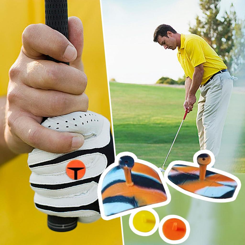 Golf Grip Trainer, T- Grip Golf Golf Club Training Aid, Comfortable Grip Pad For Swing Practice, Golf Training Aid For Men, Golf Accessories