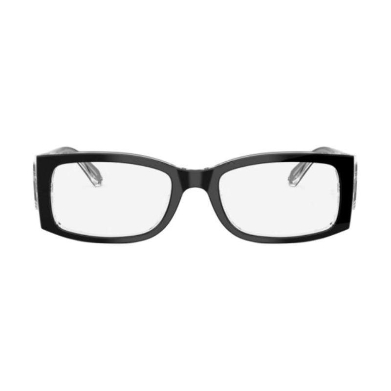 RAYBAN Женская оптическая оправа для очков по рецепту, квадратная, из ацетата, с логотипом 0RX5434-2034