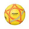 Mikasa (MIKASA) Soccer Ball Training Size 5, Approx. 400g, Yellow/Red, Hand-Sewn Ball, MC511S-YR, Recommended Pressure 0.6