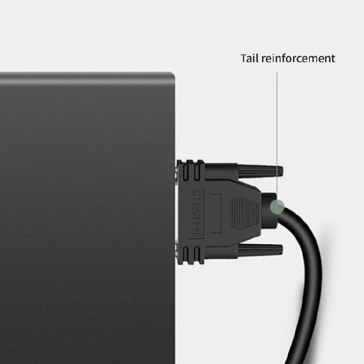 Кабель DB15 DB15 Female to Male Кабель для передачи данных Двойное экранирование Металлическая оплетка и защита из алюминиевой фольги