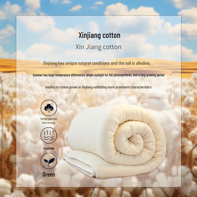 Топпер для матраса из хлопка Синьцзян