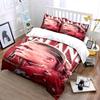 Red Sports Style Bedding Set Bedding set (1 duvet cover, 2 pillowcases, duvet not included)