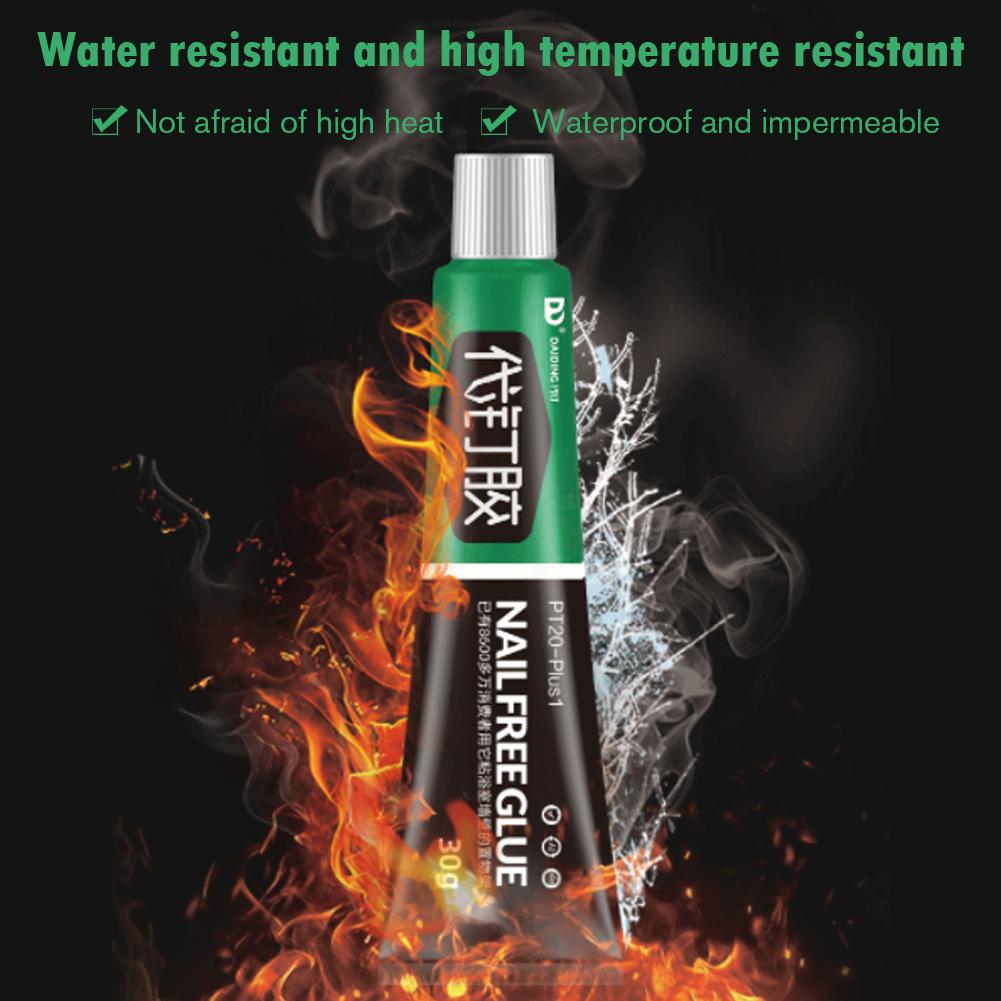 1-5 шт. 30 г/60 г Универсальный клей Быстросохнущий клей Сильный адгезивный герметик Клей для фиксации Клей без гвоздей Пластик Стекло Металл