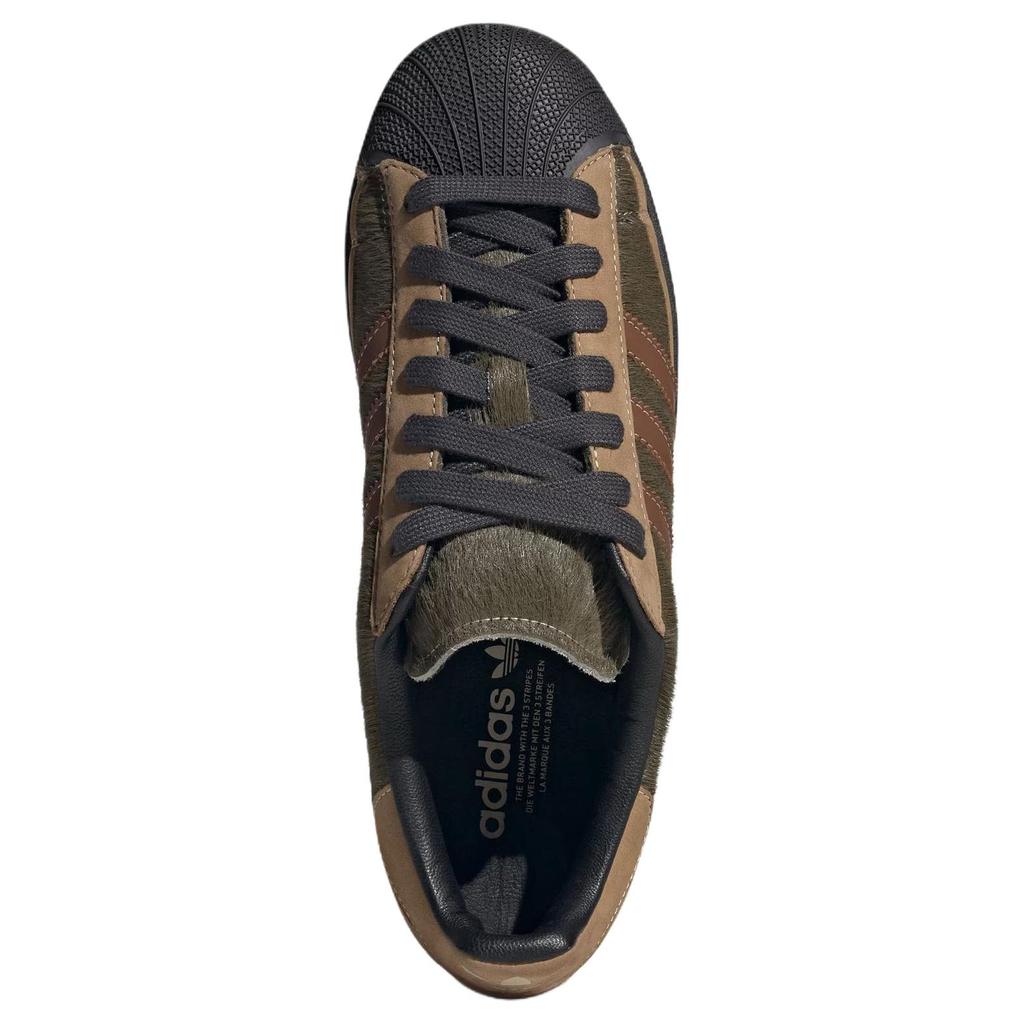 adidas Originals Superstar 2 MG Удобные Классические Кроссовки Унисекс Кроссовки Коричневый Зеленый HP7187