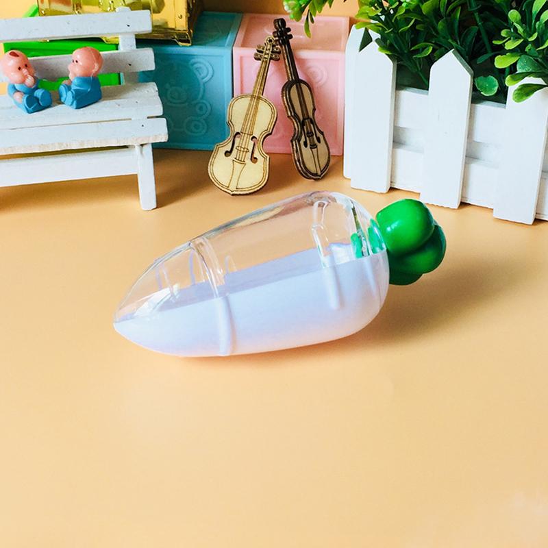 1 шт. Подарочная коробка Сделай сам Хранение Вечеринка Пасхальное украшение Коробка для конфет в виде морковки Креативный пластик Декоративные товары для вечеринок