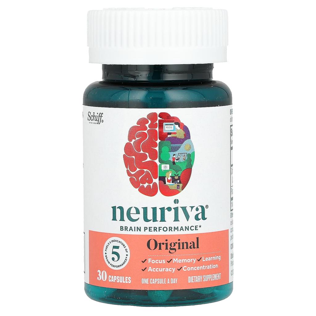Neuriva Brain Performance, Оригинал, 30 капсул