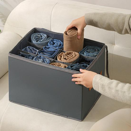 Коробка для хранения обуви с прозрачной крышкой, застежка-молния, большая вместимость, несколько отделений, шкаф, органайзер для хранения обуви