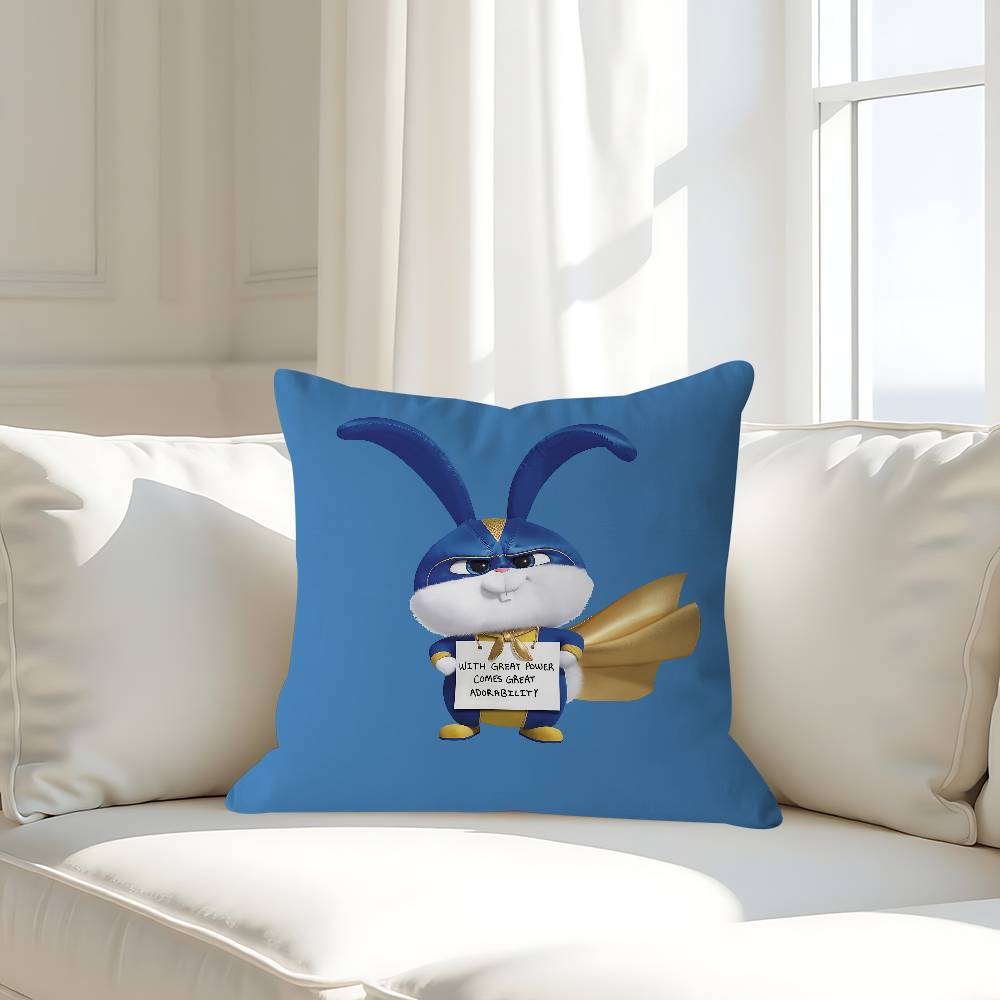 The S-Secret Life Of Pets Personalized Pillow Cover Kids Bedroom Wild Party Decor Pillowcase Kid Birthday Shower Gift