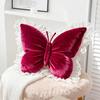 Декоративная подушка-бабочка Бархатная подушка-бабочка с кружевной отделкой Подушка для дивана, дивана, автомобиля Домашний декор Подарок на новоселье, день рождения