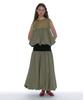 PARTIMENTO WOMEN Sleeveless Puff Blouse_Light Khaki