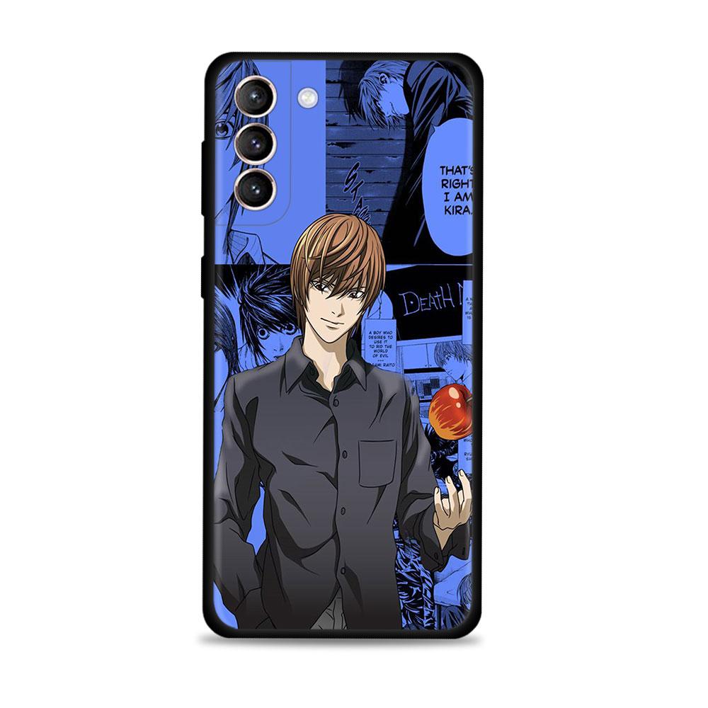 Для samsung s21 чехол Galaxy s20 fe s21 ultra s20 s22 s10 s8 s9 plus s22ultra Note 20ultra 10plus Чехлы Gods of DeathNote Coque