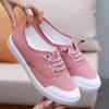 Cuculus Fashion Women White Canvas Shoes Concise Low Top Casual Flat Student Shoes Lace Up Solid Canvas Women Nurse Shoes