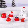 Bonsai Fairy Garden Micro Landscape Christmas Decor Miniature Snowman Santa Claus Figurines