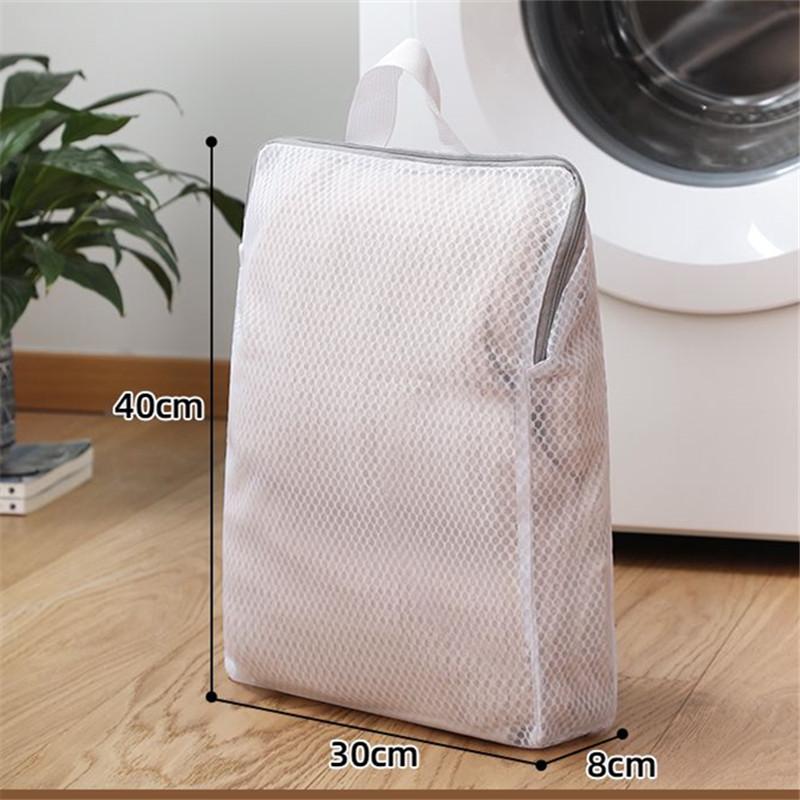 Бытовая стиральная машина Специальный сетчатый мешок для стирки одежды Защита от наматывания Портативная дорожная сумка для хранения