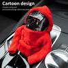 Car Gear Shift Knob Cover Hooded Car Shift Knobs Cover Cute and Warm Gear Shift Sleeve Suitable for Gear Shift Levers with Round Heads